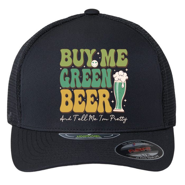 Buy Me Green Beer Flexfit Unipanel Trucker Cap