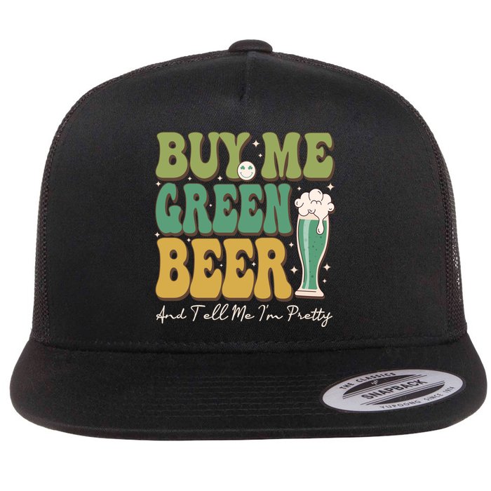 Buy Me Green Beer Flat Bill Trucker Hat