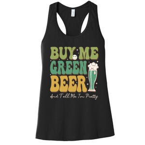 Buy Me Green Beer Women's Racerback Tank