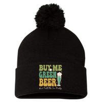 Buy Me Green Beer Pom Pom 12in Knit Beanie