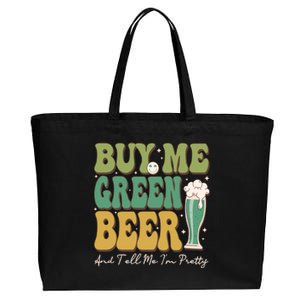 Buy Me Green Beer Cotton Canvas Jumbo Tote