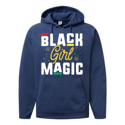 Black Magic Gift Pride History Month Great Gift Performance Fleece Hoodie