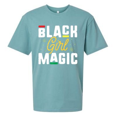 Black Magic Gift Pride History Month Great Gift Sueded Cloud Jersey T-Shirt