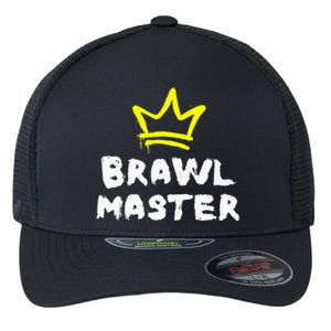 Brawl Master Gamer Gaming Brawler Brawl Flexfit Unipanel Trucker Cap