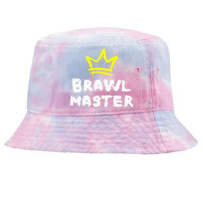 Brawl Master Gamer Gaming Brawler Brawl Tie-Dyed Bucket Hat