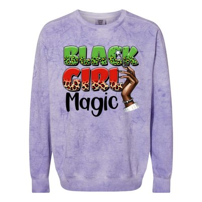 Black Magic Gift Colorblast Crewneck Sweatshirt