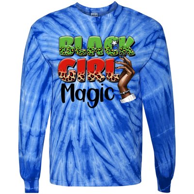 Black Magic Gift Tie-Dye Long Sleeve Shirt