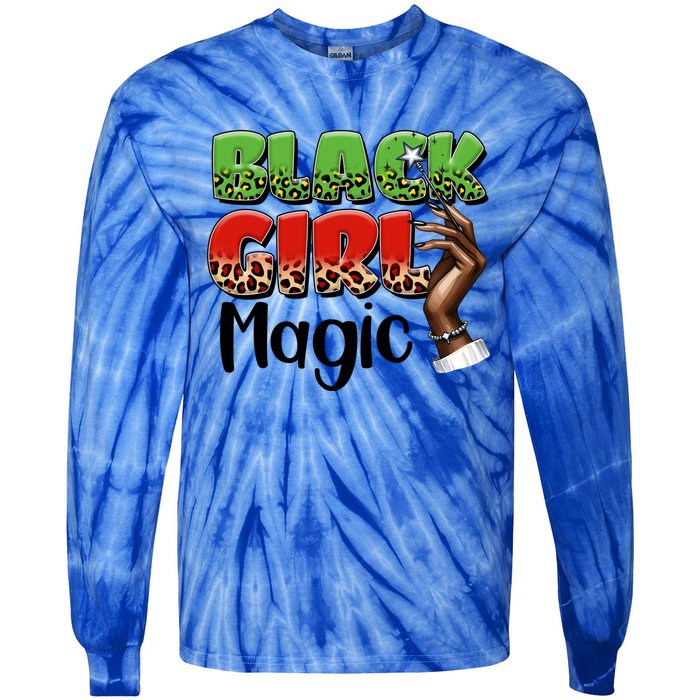 Black Magic Gift Tie-Dye Long Sleeve Shirt