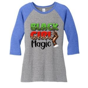 Black Magic Gift Women's Tri-Blend 3/4-Sleeve Raglan Shirt