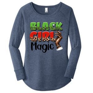 Black Magic Gift Women's Perfect Tri Tunic Long Sleeve Shirt