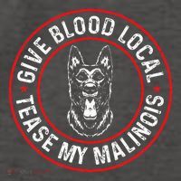 Belgian Malinois Give Blood Local Tease My Malinois Vector Backpack