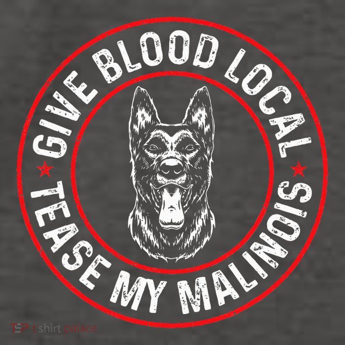 Belgian Malinois Give Blood Local Tease My Malinois Vector Backpack