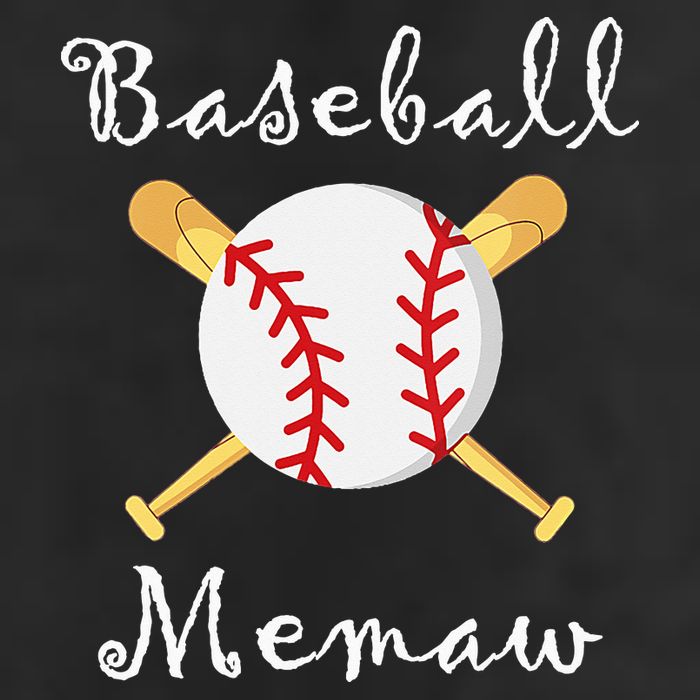 Baseball Memaw Game day Gifts to Cheer mother's day 7 Panel Mesh Trucker Snapback Hat