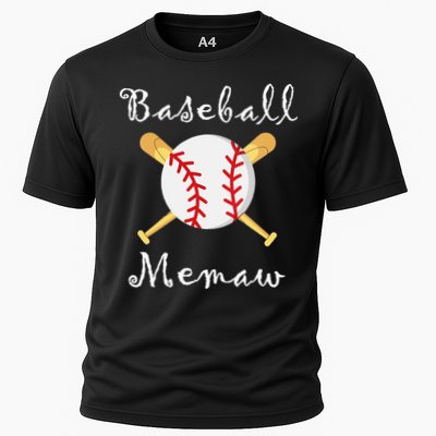 Baseball Memaw Game day Gifts to Cheer mother's day Performance Shirt