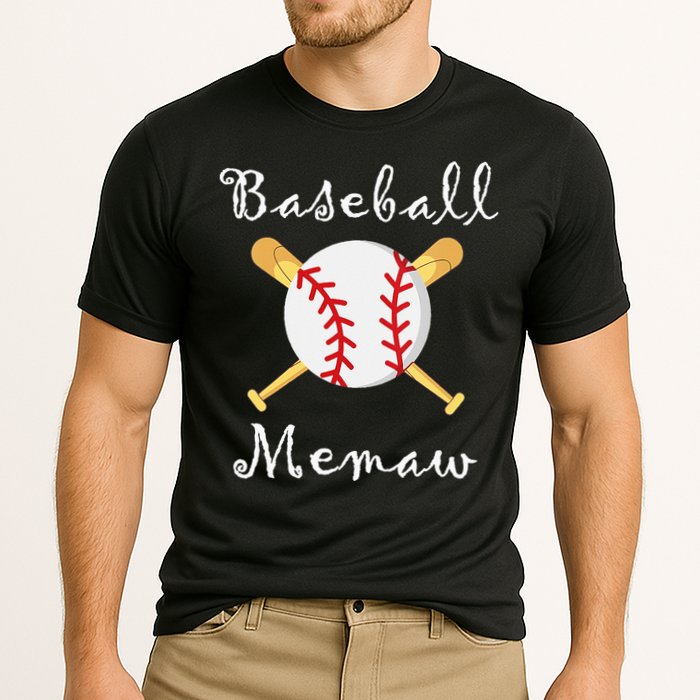 Baseball Memaw Game day Gifts to Cheer mother's day Cooling Performance Crew T-Shirt