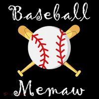 Baseball Memaw Game day Gifts to Cheer mother's day T-Shirt