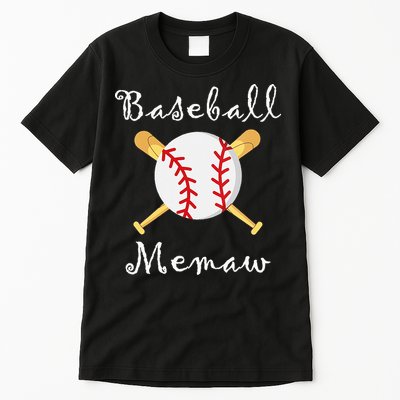 Baseball Memaw Game day Gifts to Cheer mother's day Tall T-Shirt