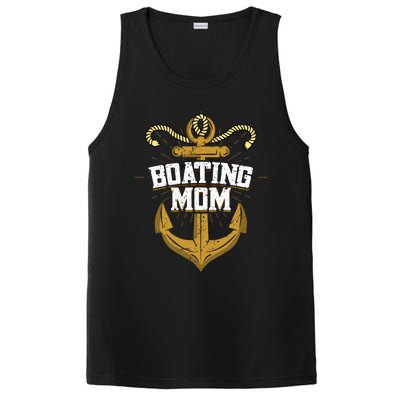 Boating Mom Gift Motorboating Sailing Captain Boat Gift PosiCharge Competitor Tank