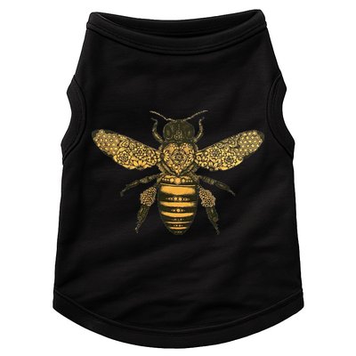 Beekeeper Meaningful Gift Honeycomb Honey Bee Compass Beekeeping Great Gift Doggie Tank