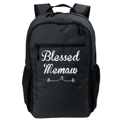 Blessed Memaw Gift Daily Commute Backpack