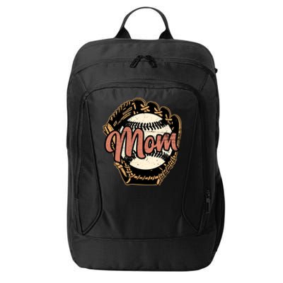 Baseball Mom Gift Baseball Gift Baseball Lover Gift City Backpack