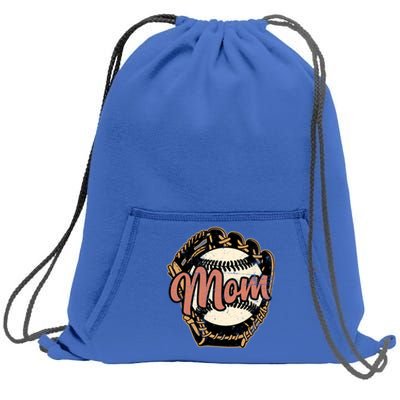 Baseball Mom Gift Baseball Gift Baseball Lover Gift Sweatshirt Cinch Pack Bag