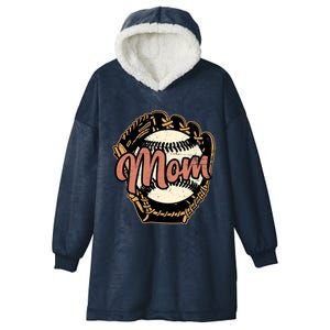 Baseball Mom Gift Baseball Gift Baseball Lover Gift Hooded Wearable Blanket