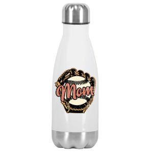 Baseball Mom Gift Baseball Gift Baseball Lover Gift Stainless Steel Insulated Water Bottle