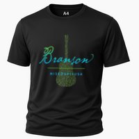 Branson Missouri Guitar Design Cooling Performance Crew T-Shirt