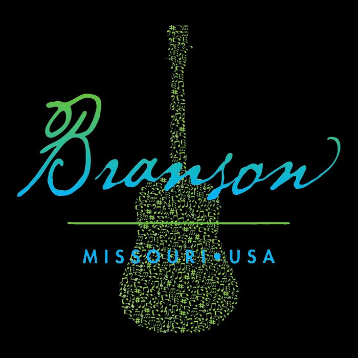 Branson Missouri Guitar Design Cooling Performance Crew T-Shirt
