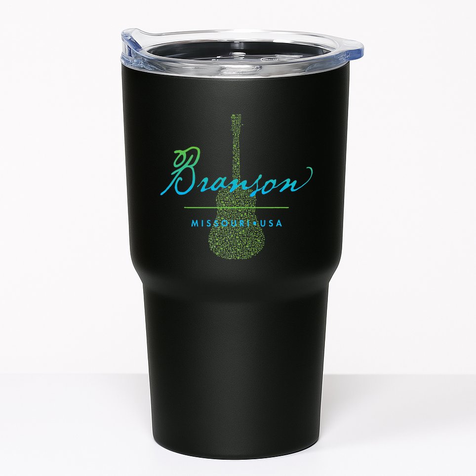 Branson Missouri Guitar Design Tumbler