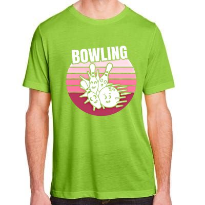 Bowling Meaningful Gift Adult ChromaSoft Performance T-Shirt