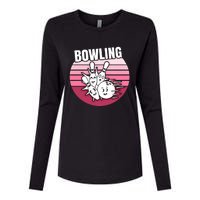 Bowling Meaningful Gift Womens Cotton Relaxed Long Sleeve T-Shirt