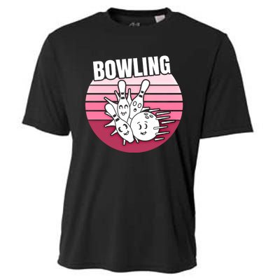 Bowling Meaningful Gift Cooling Performance Crew T-Shirt