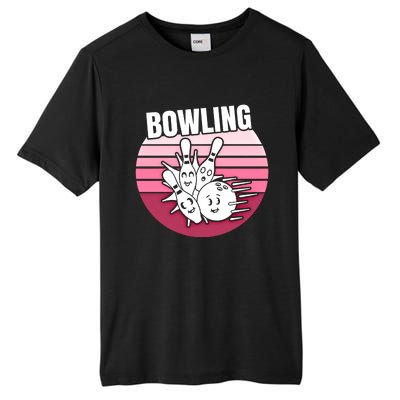 Bowling Meaningful Gift Tall Fusion ChromaSoft Performance T-Shirt