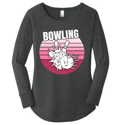 Bowling Meaningful Gift Women's Perfect Tri Tunic Long Sleeve Shirt