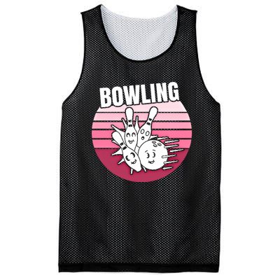 Bowling Meaningful Gift Mesh Reversible Basketball Jersey Tank