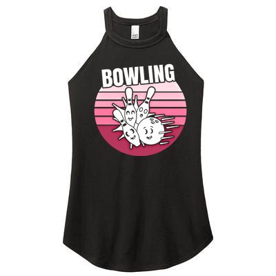 Bowling Meaningful Gift Women’s Perfect Tri Rocker Tank