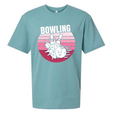 Bowling Meaningful Gift Sueded Cloud Jersey T-Shirt