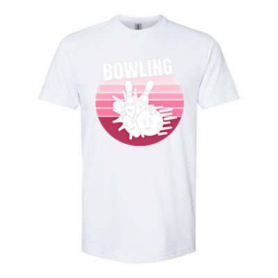 Bowling Meaningful Gift Softstyle CVC T-Shirt