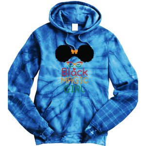 Black Magic Girl For Black History Month Gift African Pride Tie Dye Hoodie