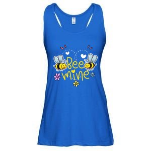 Bee Mine Gift Bumble Bees Valentines Day Gift Cute Gift Ladies Essential Flowy Tank