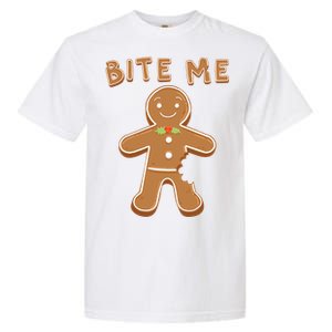 Bite Me Gingerbread Gift Garment-Dyed Heavyweight T-Shirt