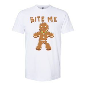 Bite Me Gingerbread Gift Softstyle CVC T-Shirt