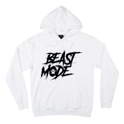 Beast Mode Gym Motivation Graphic Hoodie