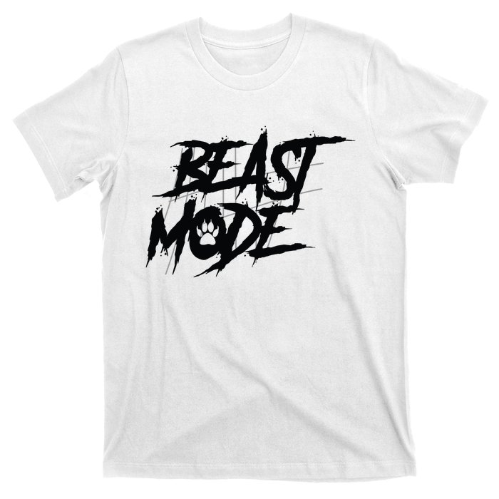 Beast Mode Gym Motivation Graphic T-Shirt