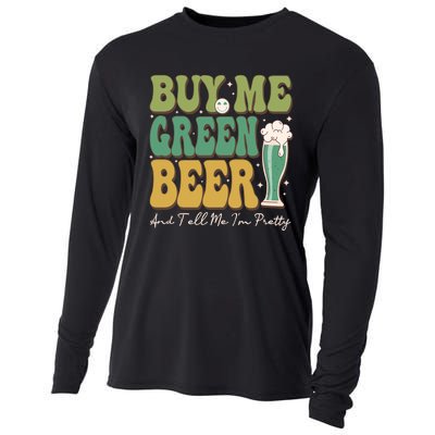 Buy Me Green Beer Cooling Performance Long Sleeve Crew