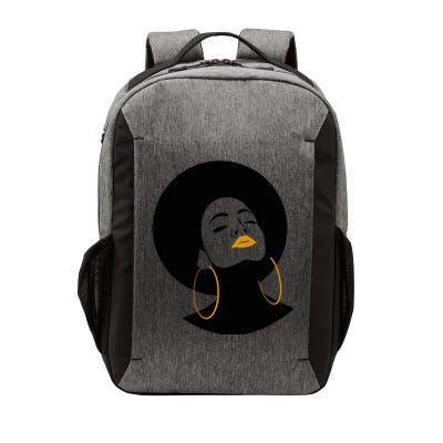 Black Magic Gold Lips Afro Queen Melanin Gift Vector Backpack