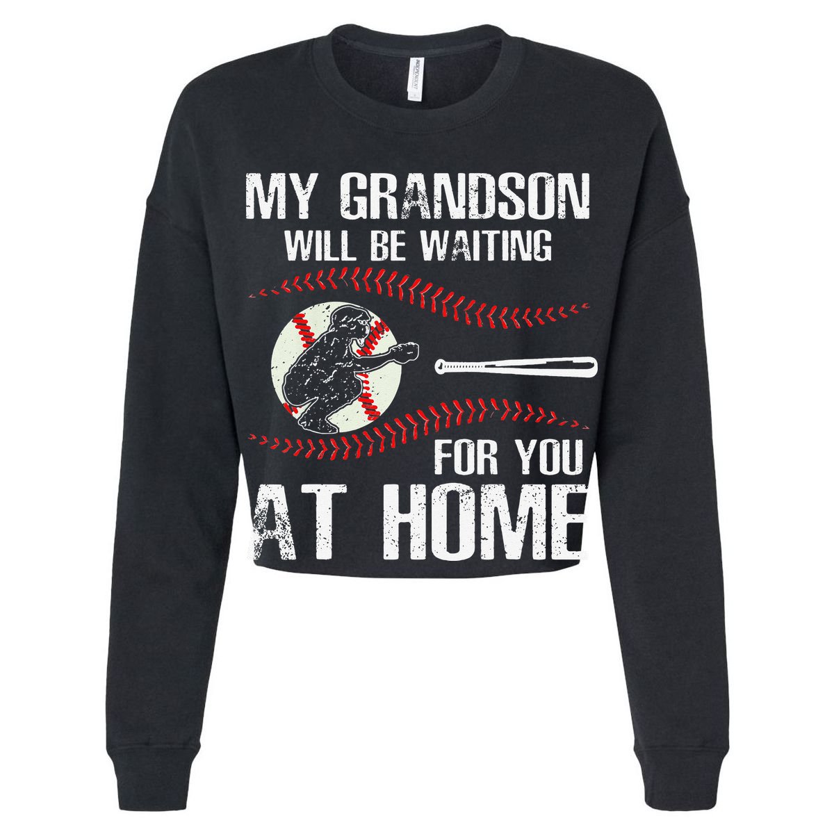 Baseball My Grandson Will Be Waiting For You At Home T-Shirt