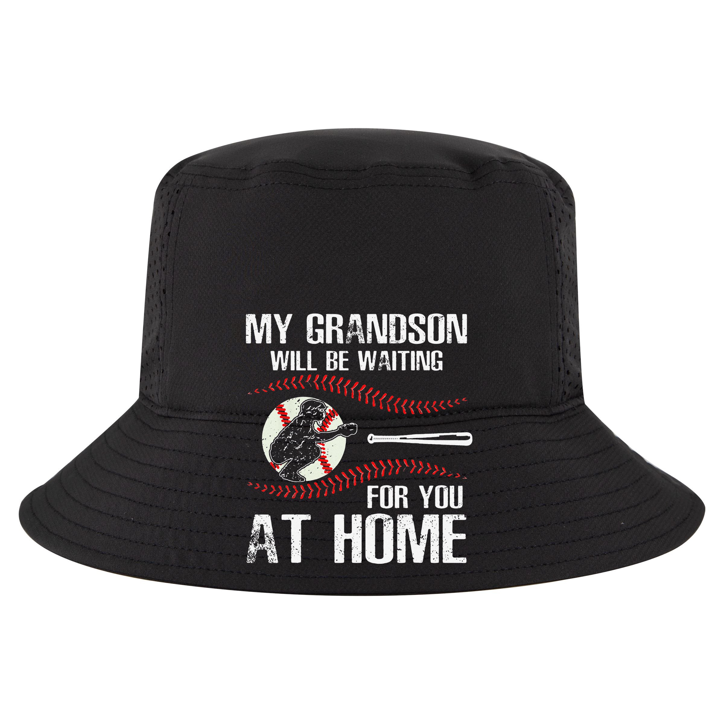 Baseball My Grandson Will Be Waiting For You At Home Backpack